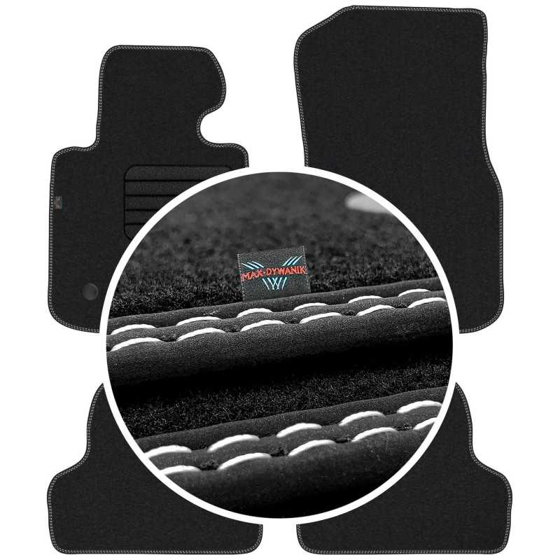 BMW 4 F32 Coupe 2013-2020 Veliūriniai kilimėliai MAX-DYWANIK