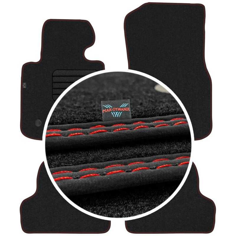 BMW 4 F32 Coupe 2013-2020 Veliūriniai kilimėliai MAX-DYWANIK