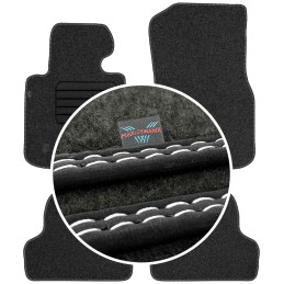 BMW 4 F32 Coupe 2013-2020 Veliūriniai kilimėliai MAX-DYWANIK