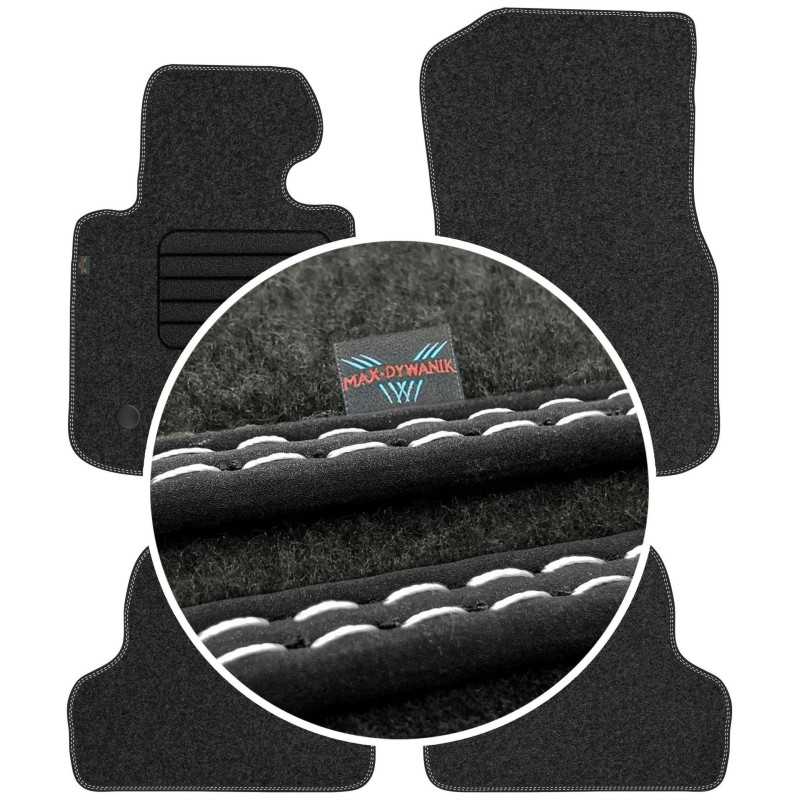 BMW 4 F32 Coupe 2013-2020 Veliūriniai kilimėliai MAX-DYWANIK