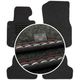 BMW 4 F32 Coupe 2013-2020 Veliūriniai kilimėliai MAX-DYWANIK