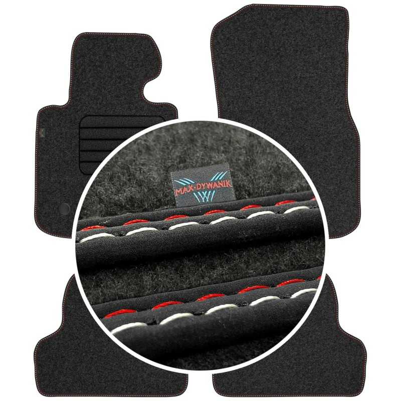 BMW 4 F32 Coupe 2013-2020 Veliūriniai kilimėliai MAX-DYWANIK