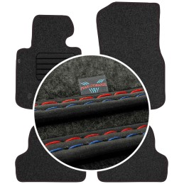 BMW 4 F32 Coupe 2013-2020 Veliūriniai kilimėliai MAX-DYWANIK