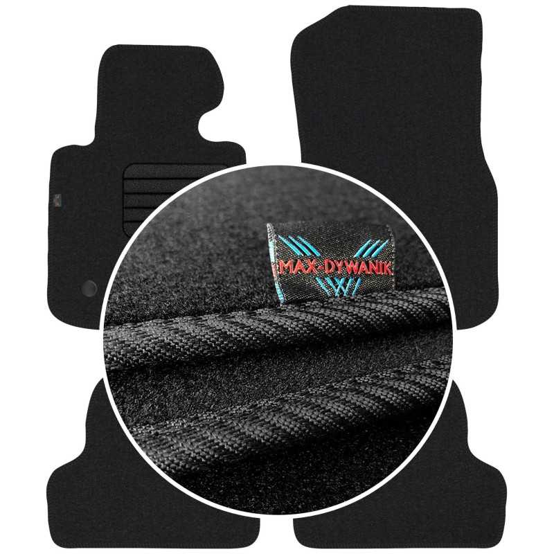 BMW 4 F32 Coupe 2013-2020 Veliūriniai kilimėliai MAX-DYWANIK