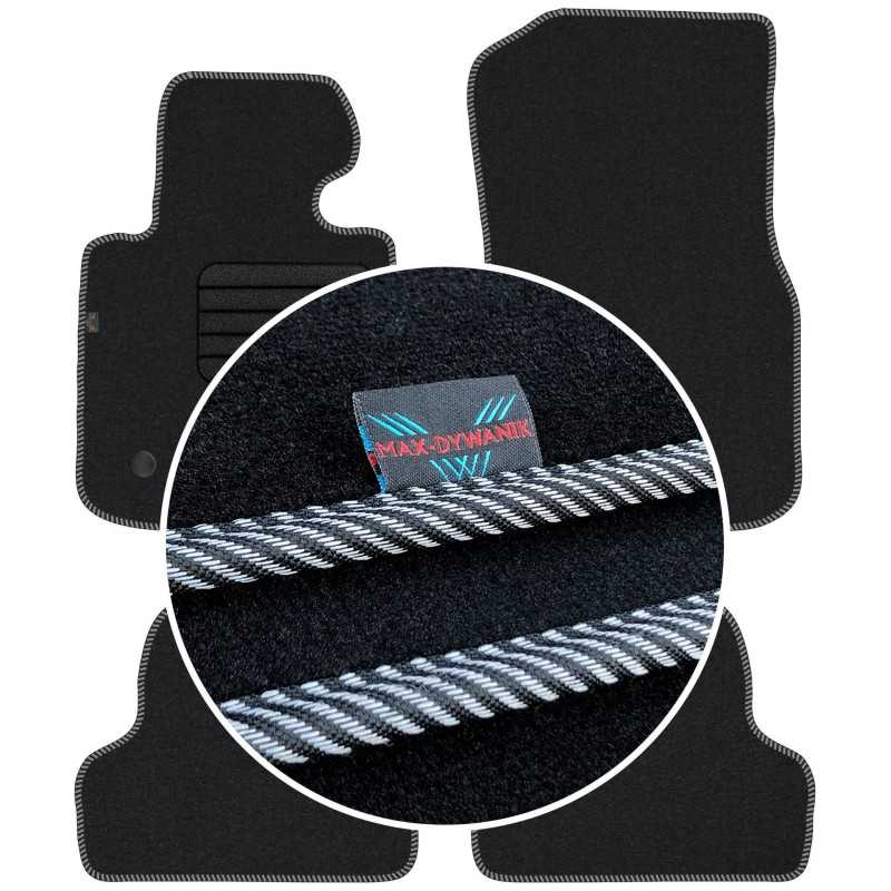 BMW 4 F32 Coupe 2013-2020 Veliūriniai kilimėliai MAX-DYWANIK