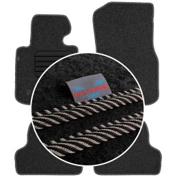 BMW 4 F32 Coupe 2013-2020 Veliūriniai kilimėliai MAX-DYWANIK