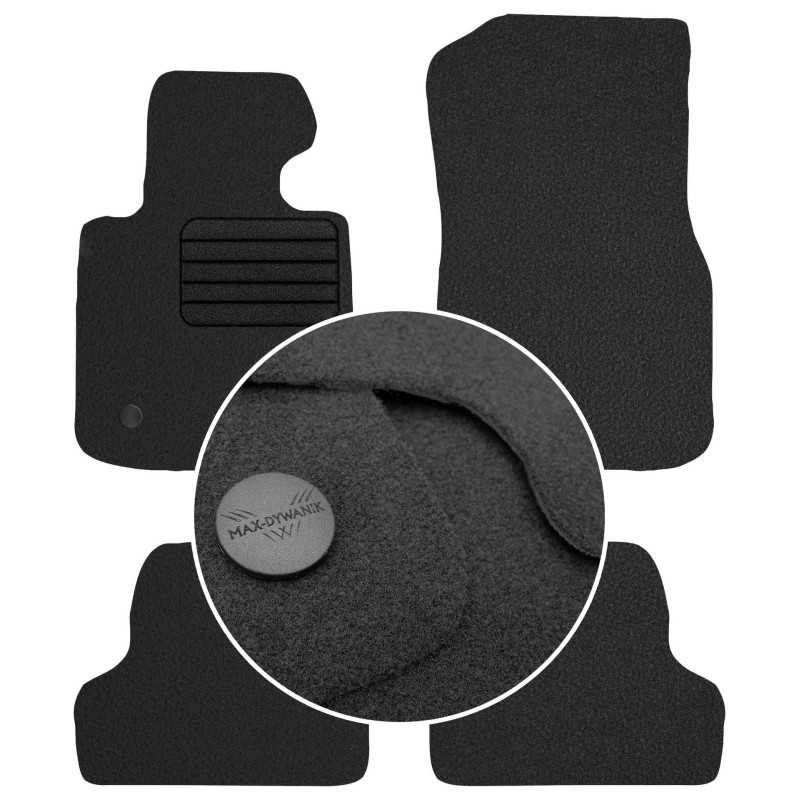 BMW 4 F32 Coupe 2013-2020 Veliūriniai kilimėliai MAX-DYWANIK