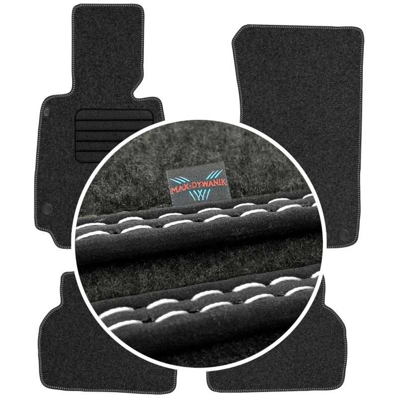 BMW 5 E39 1995-2004 Veliūriniai kilimėliai MAX-MAT