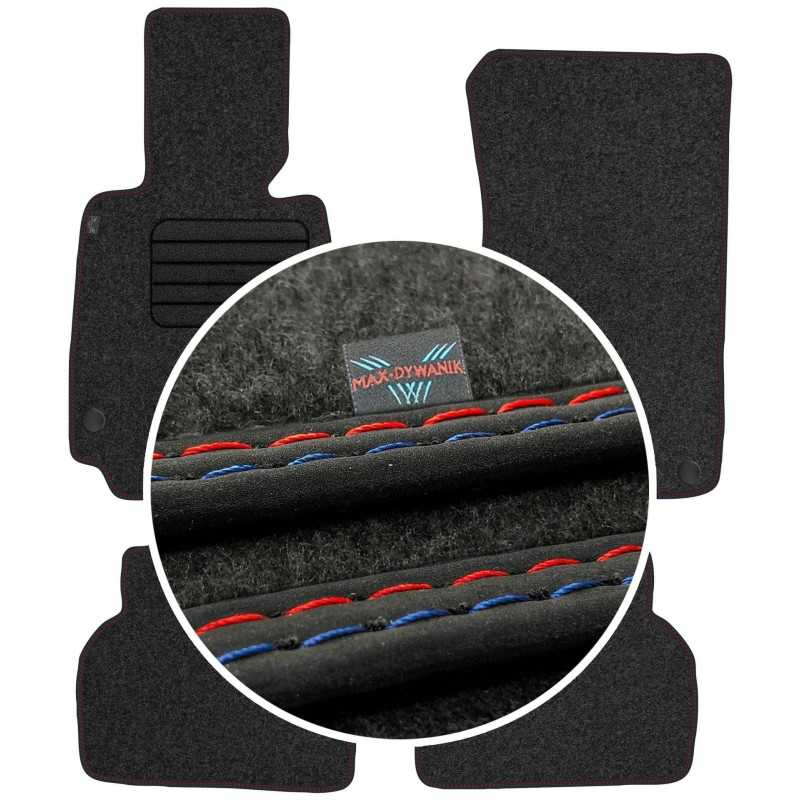 BMW 5 E39 1995-2004 Veliūriniai kilimėliai MAX-MAT
