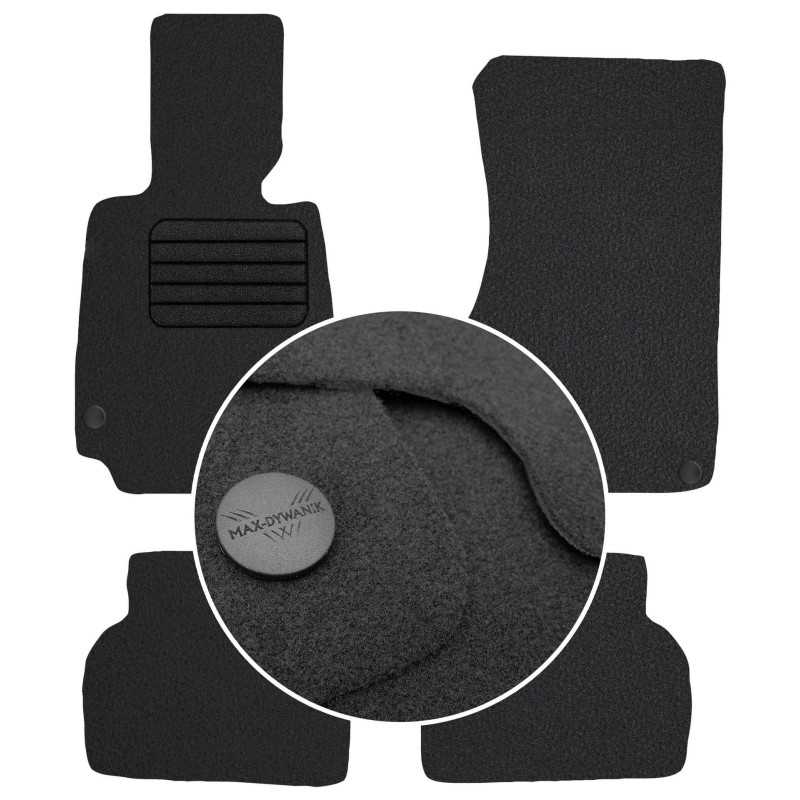 BMW 5 E39 1995-2004 Veliūriniai kilimėliai MAX-MAT