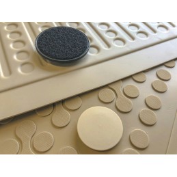 BMW 5 E60 E61 2003-2010 Guminiai kilimėliai REZAW BEIGE 200703/B