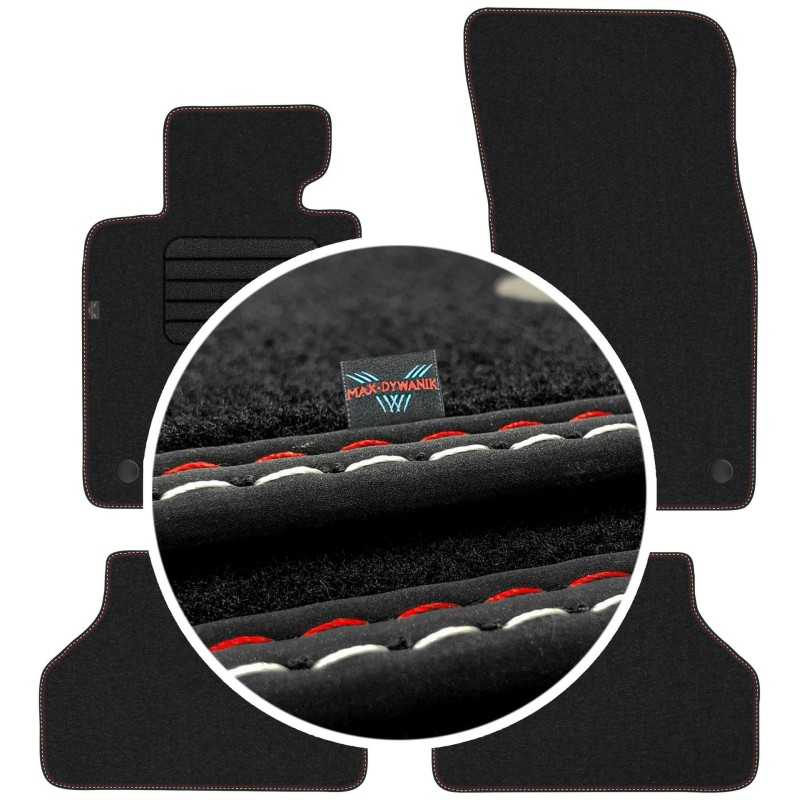 BMW 5 E60 E61 2003-2010 Veliūriniai kilimėliai MAX-MAT