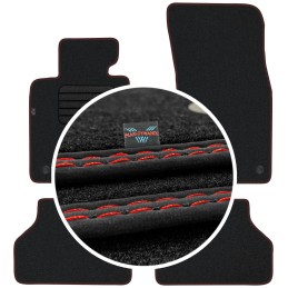 BMW 5 E60 E61 2003-2010 Veliūriniai kilimėliai MAX-MAT