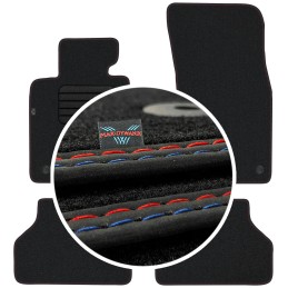 BMW 5 E60 E61 2003-2010 Veliūriniai kilimėliai MAX-MAT