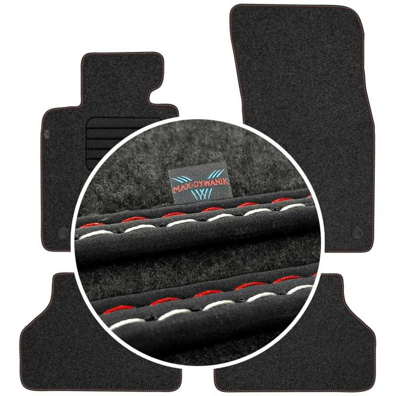 BMW 5 E60 E61 2003-2010 Veliūriniai kilimėliai MAX-MAT