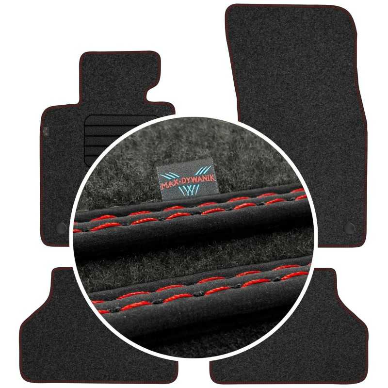 BMW 5 E60 E61 2003-2010 Veliūriniai kilimėliai MAX-MAT