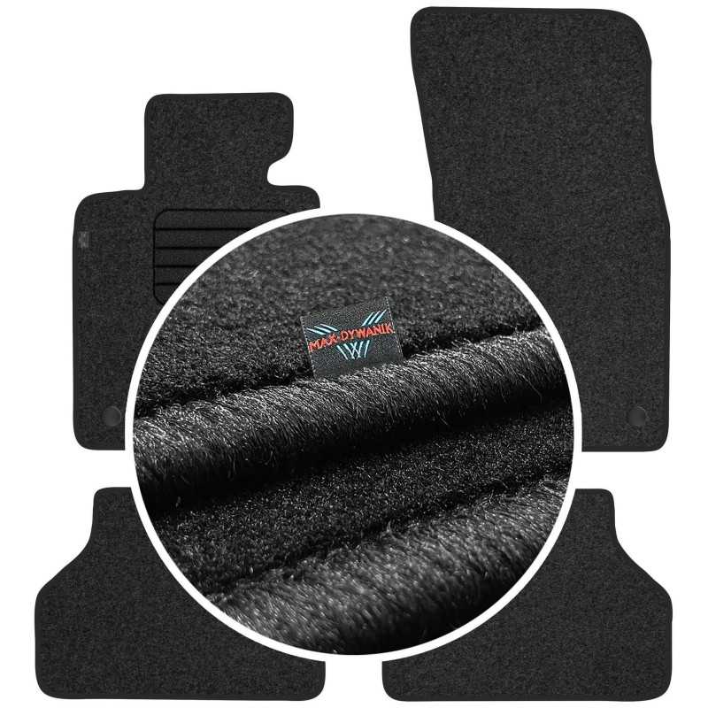BMW 5 E60 E61 2003-2010 Veliūriniai kilimėliai MAX-MAT