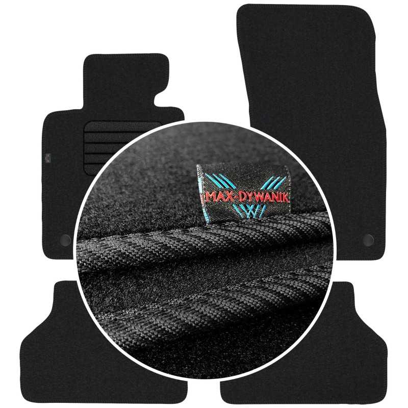 BMW 5 E60 E61 2003-2010 Veliūriniai kilimėliai MAX-MAT