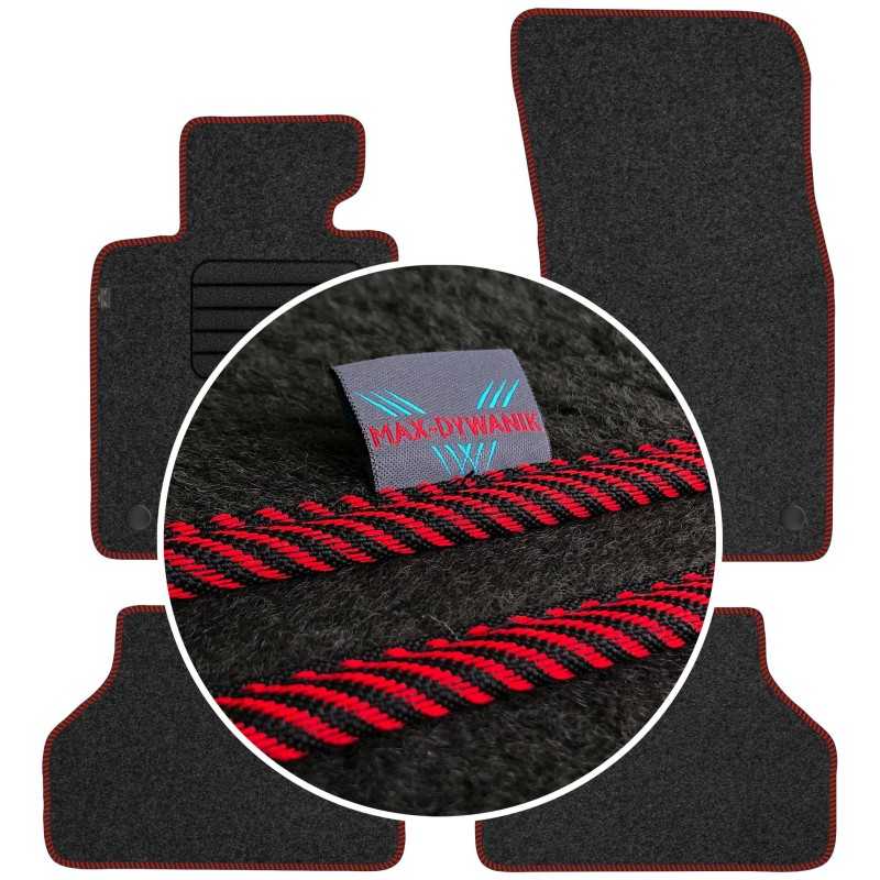 BMW 5 E60 E61 2003-2010 Veliūriniai kilimėliai MAX-MAT