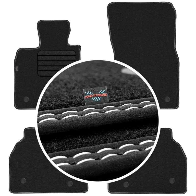 BMW 5 F07 GT 2008-2017 Veliūriniai kilimėliai MAX-MAT