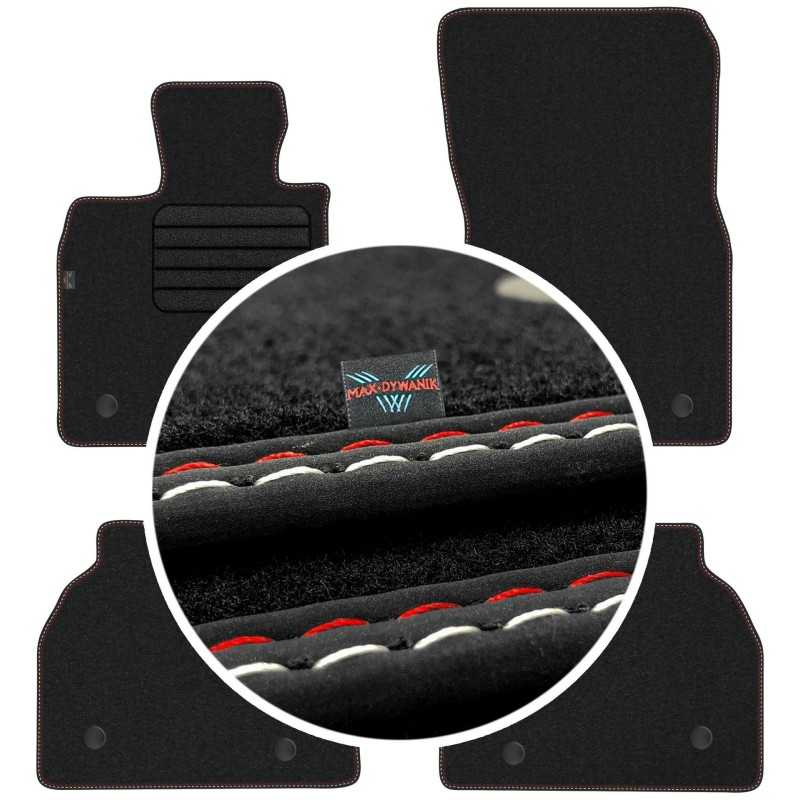 BMW 5 F07 GT 2008-2017 Veliūriniai kilimėliai MAX-MAT