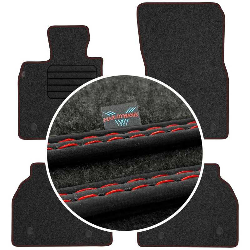 BMW 5 F07 GT 2008-2017 Veliūriniai kilimėliai MAX-MAT