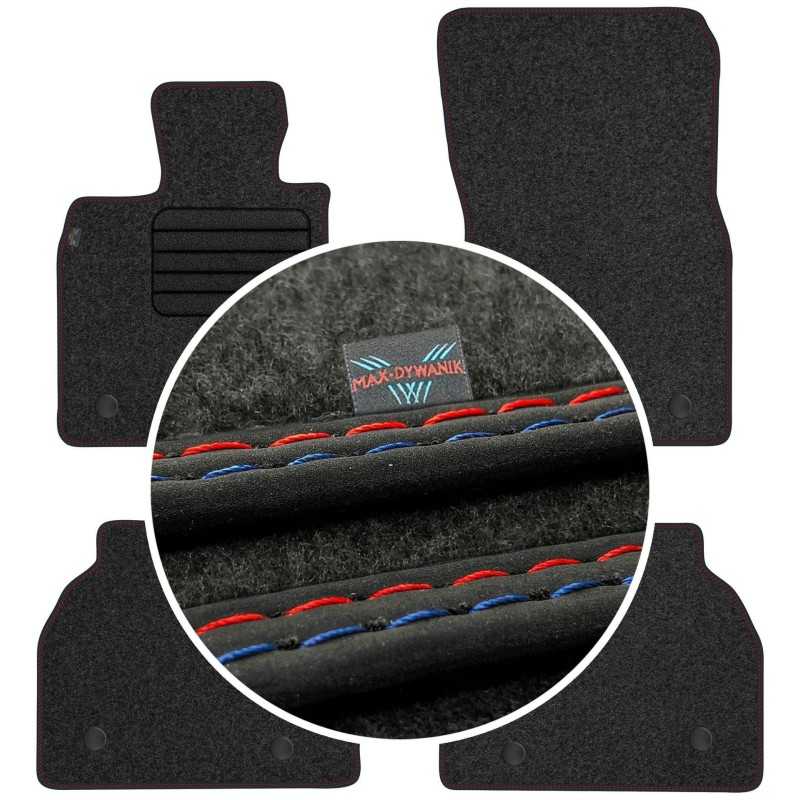 BMW 5 F07 GT 2008-2017 Veliūriniai kilimėliai MAX-MAT