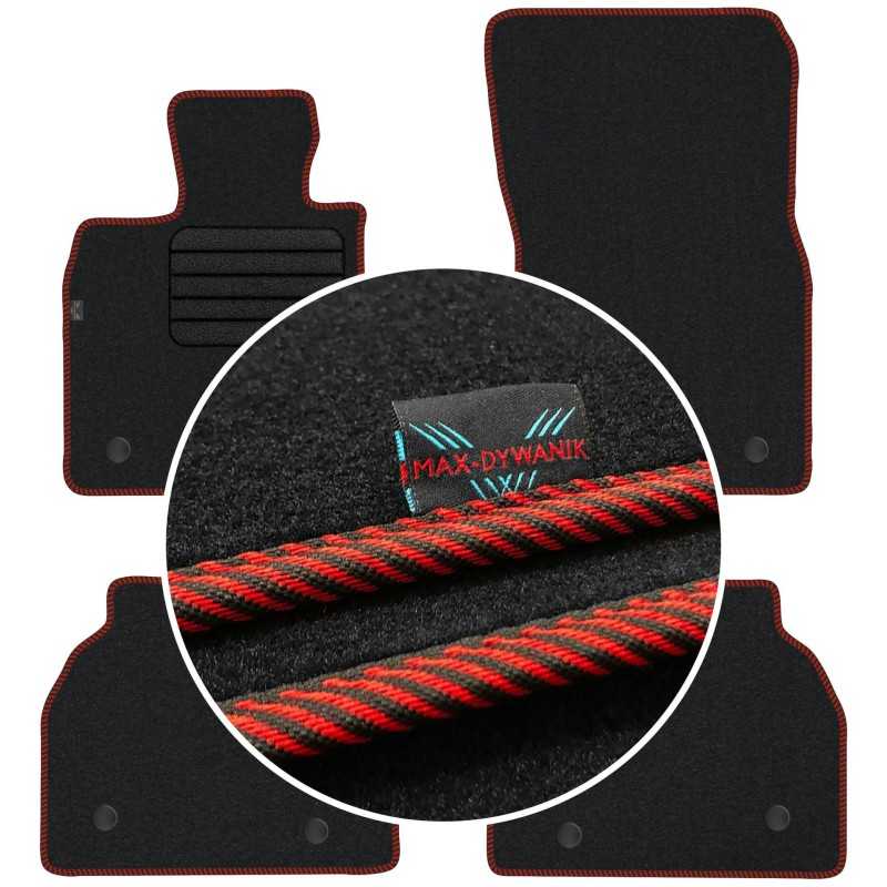 BMW 5 F07 GT 2008-2017 Veliūriniai kilimėliai MAX-MAT