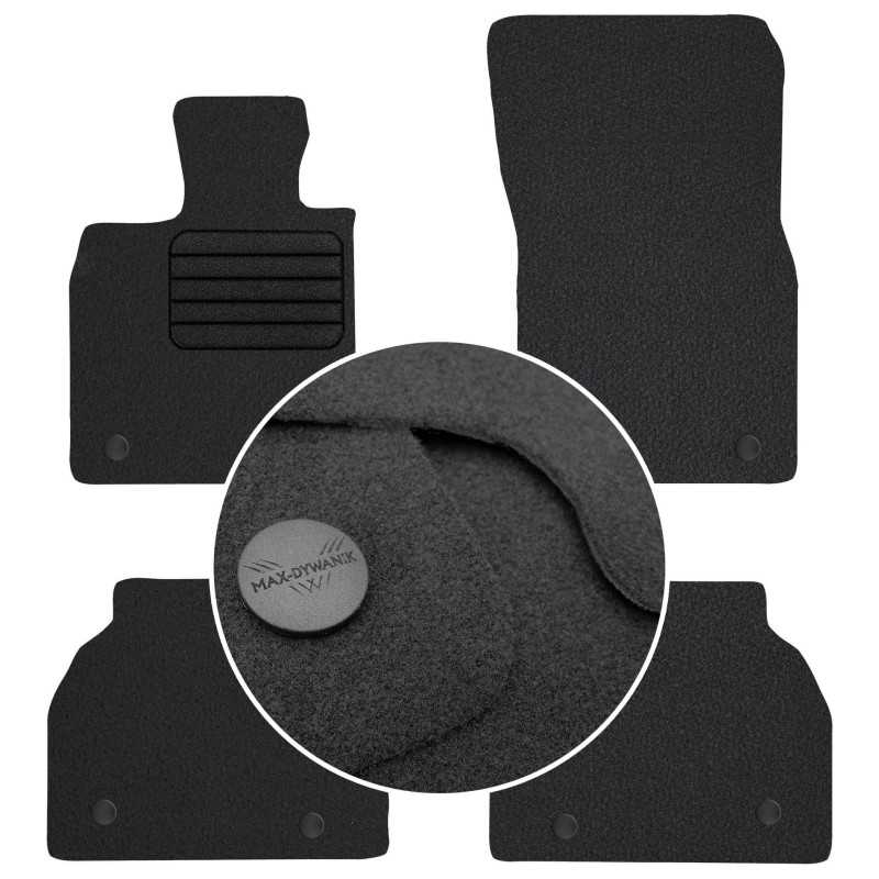 BMW 5 F07 GT 2008-2017 Veliūriniai kilimėliai MAX-MAT