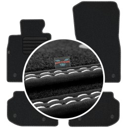 BMW 5 F10 F11 2010-2013 Veliūriniai kilimėliai MAX-MAT