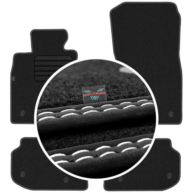 BMW 5 F10 F11 2010-2013 Veliūriniai kilimėliai MAX-MAT