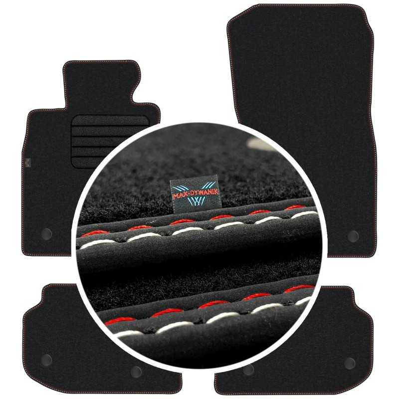 BMW 5 F10 F11 2010-2013 Veliūriniai kilimėliai MAX-MAT