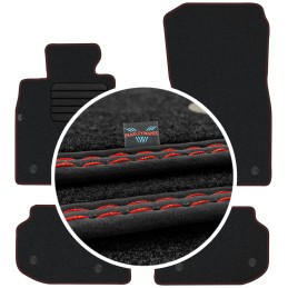 BMW 5 F10 F11 2010-2013 Veliūriniai kilimėliai MAX-MAT