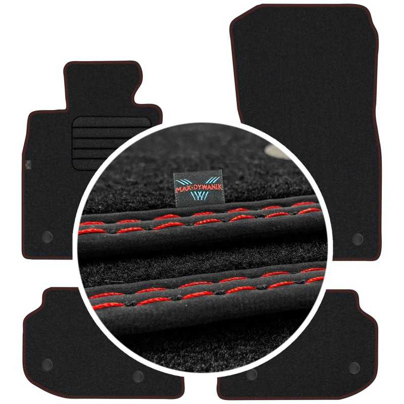 BMW 5 F10 F11 2010-2013 Veliūriniai kilimėliai MAX-MAT