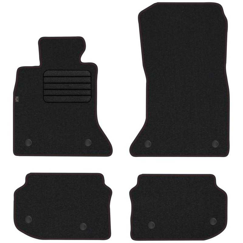 BMW 5 F10 F11 2010-2013 Veliūriniai kilimėliai MAX-MAT