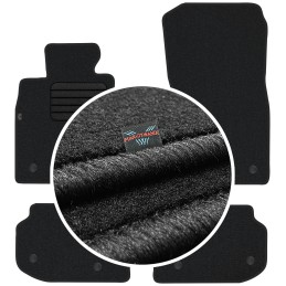 BMW 5 F10 F11 2010-2013 Veliūriniai kilimėliai MAX-MAT