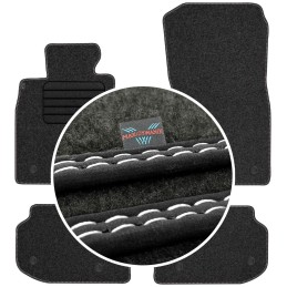 BMW 5 F10 F11 2010-2013 Veliūriniai kilimėliai MAX-MAT