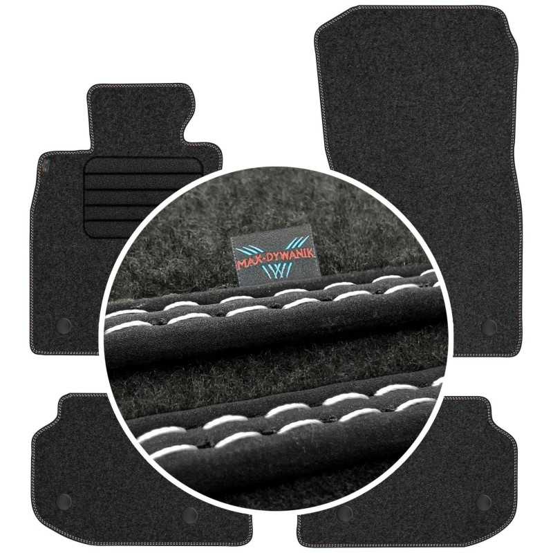 BMW 5 F10 F11 2010-2013 Veliūriniai kilimėliai MAX-MAT