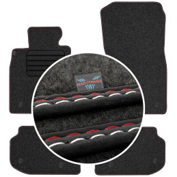 BMW 5 F10 F11 2010-2013 Veliūriniai kilimėliai MAX-MAT