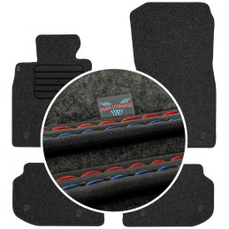 BMW 5 F10 F11 2010-2013 Veliūriniai kilimėliai MAX-MAT