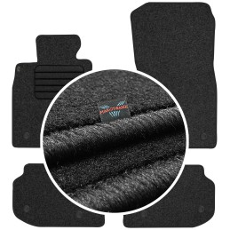 BMW 5 F10 F11 2010-2013 Veliūriniai kilimėliai MAX-MAT