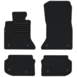 BMW 5 F10 F11 2010-2013 Veliūriniai kilimėliai MAX-MAT