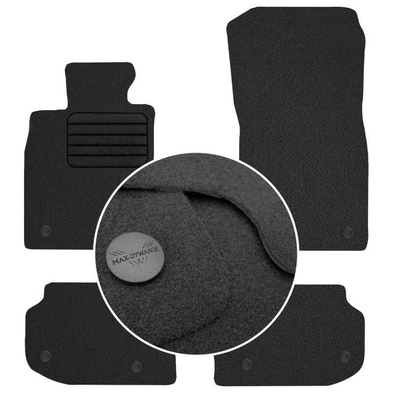 BMW 5 F10 F11 2010-2013 Veliūriniai kilimėliai MAX-MAT