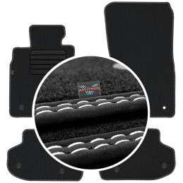 BMW 5 F10 F11 FL 2013-2017 Veliūriniai kilimėliai MAX-MAT