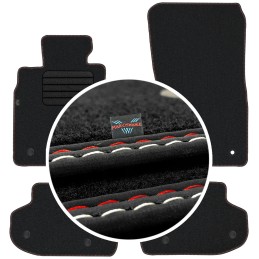 BMW 5 F10 F11 FL 2013-2017 Veliūriniai kilimėliai MAX-MAT