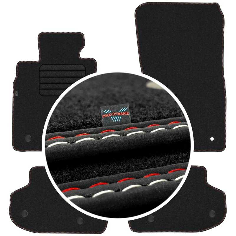 BMW 5 F10 F11 FL 2013-2017 Veliūriniai kilimėliai MAX-MAT