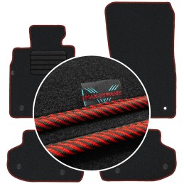 BMW 5 F10 F11 FL 2013-2017 Veliūriniai kilimėliai MAX-MAT