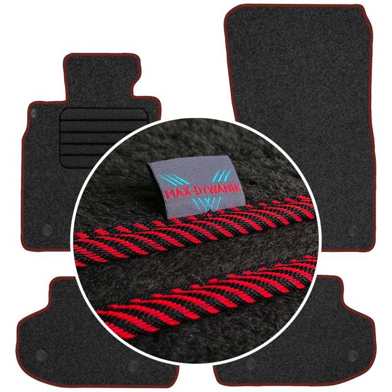 BMW 5 F10 F11 FL 2013-2017 Veliūriniai kilimėliai MAX-MAT