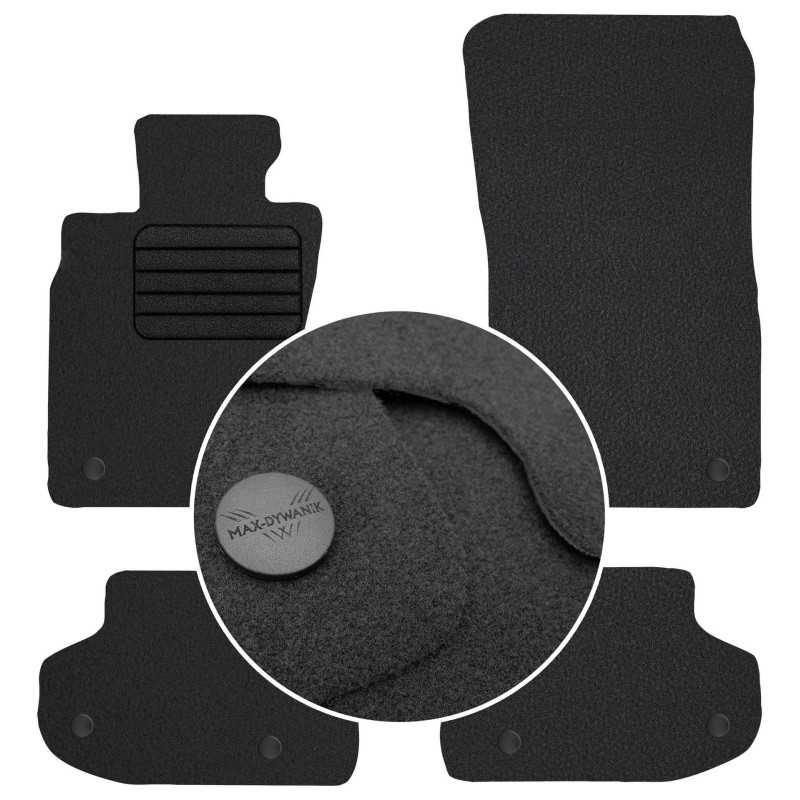 BMW 5 F10 F11 FL 2013-2017 Veliūriniai kilimėliai MAX-MAT