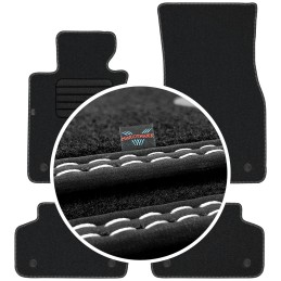 BMW 5 G30 G31 2017- MAX-DYWANIK veliūriniai grindų kilimėliai